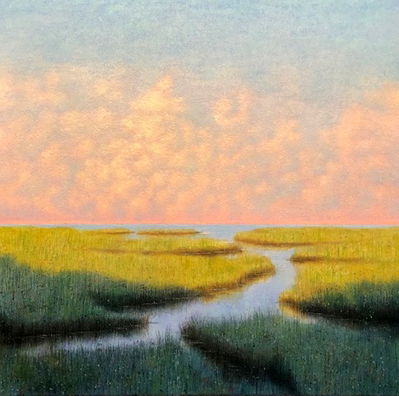 Saltmeadow Afternoon by Peter C. Stone